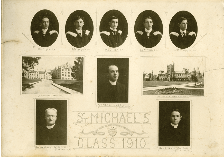 1910 Graduation class composite. 